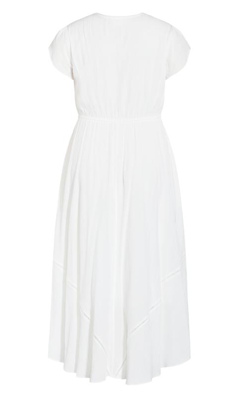 In Motion Ivory Maxi Dress 4