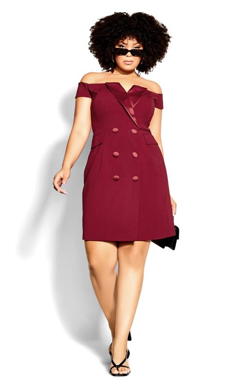 Tux Ruby Red Mini Dress 1