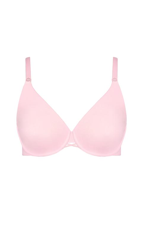 Fashion Pink Back Smoother Bra 3