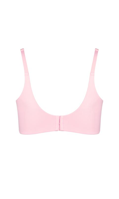 Fashion Pink Back Smoother Bra 4