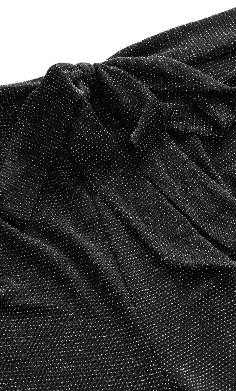 Sparkle Tapered Trouser Black 7