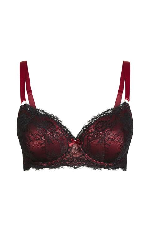 Buy Victoria's Secret PINK Red Pepper Lace Wired Push Up Bralette from Next  Luxembourg