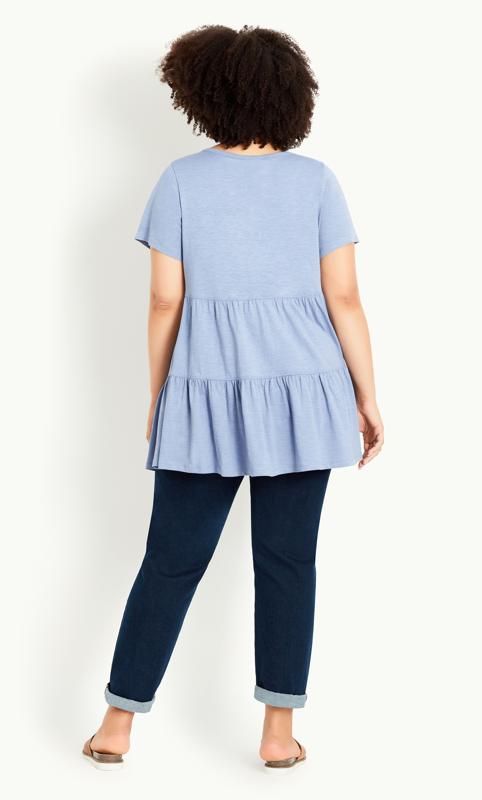 Lexi Blue Tiered Top 4
