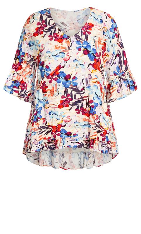 Harper Ivory Floral Tunic  5