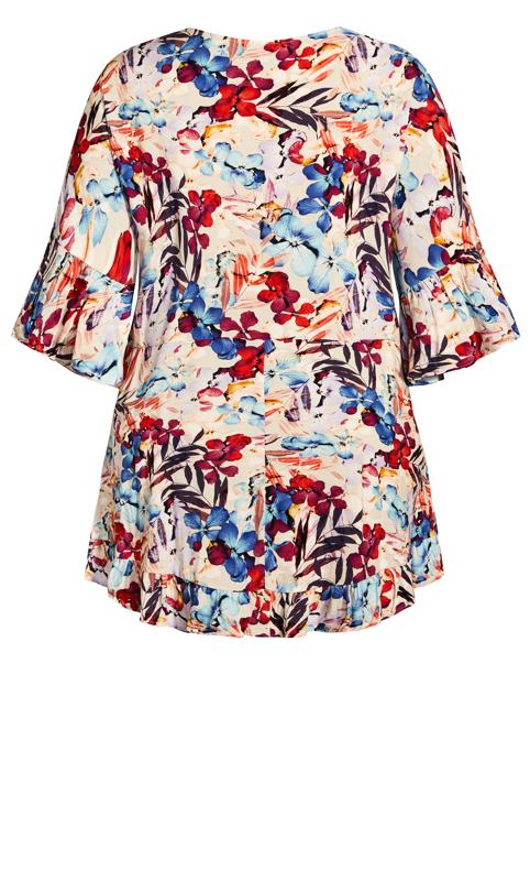 Harper Ivory Floral Tunic  6