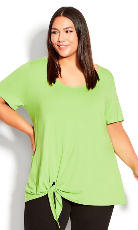 Wildside Lime Green Top 2