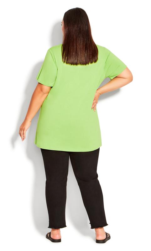 Wildside Lime Green Top 4