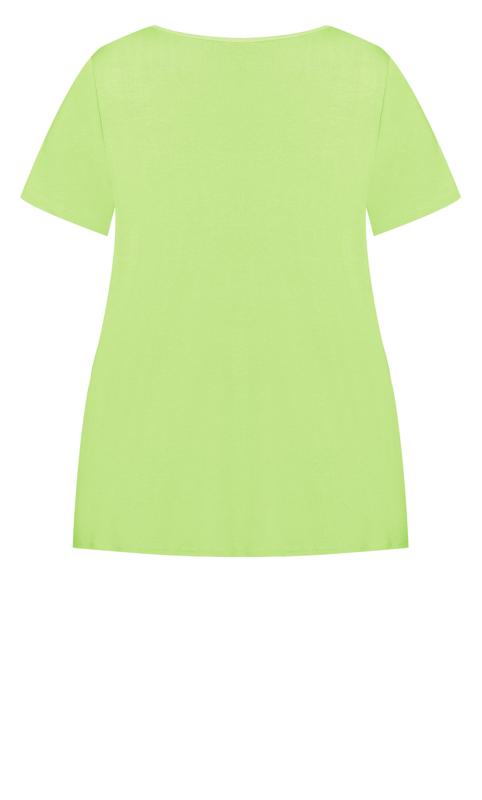 Wildside Lime Green Top 6