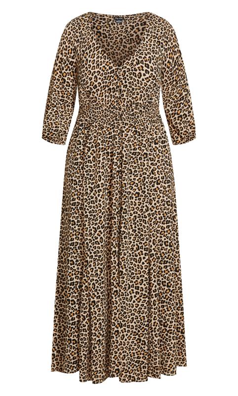 Desire Cheetah Print Maxi Dress 4