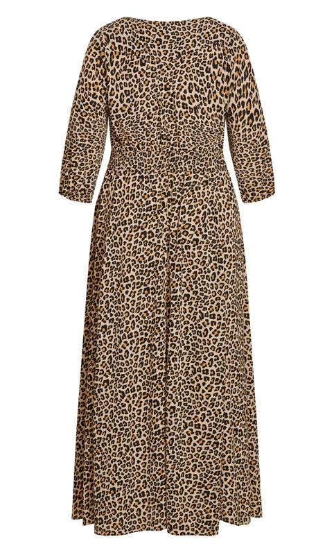 Desire Cheetah Print Maxi Dress 5