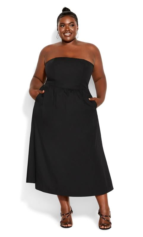 Plus Size  Evans Black Inamorato Dress
