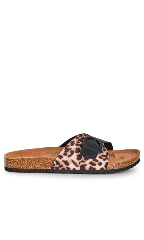 Avery Animal Print Wide Fit Slide 2