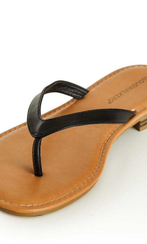 Sheryl Black Wide Fit Sandal 7