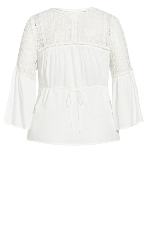 Sweet Dream Ivory Embroidered Top 6