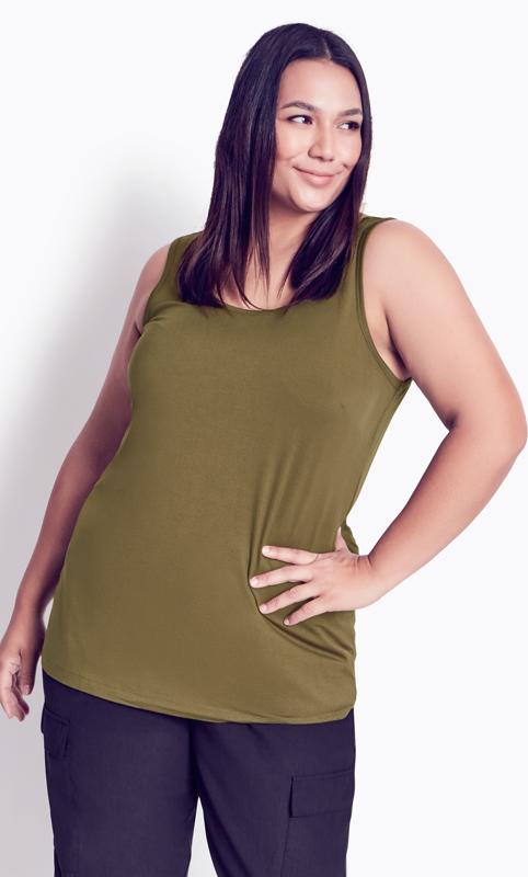 Evans Green Bamboo Essential Cami 5