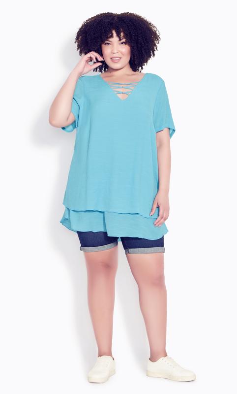 Evans Blue Marion Caged Tunic 2