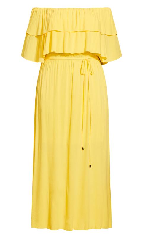 Evans Yellow Monaco Dress 5