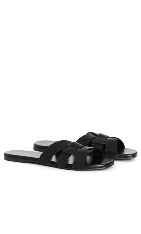 Bex Cross-Over Faux Leather Slide 6