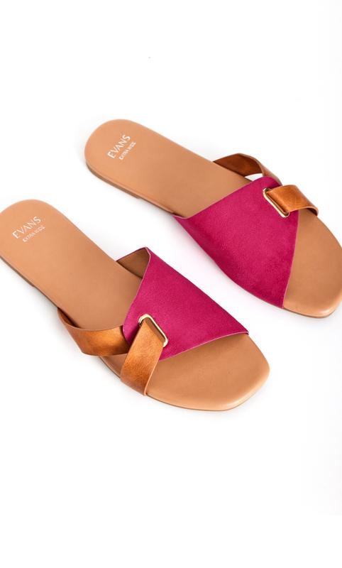 Kingsley Slide Pink Sandal 6