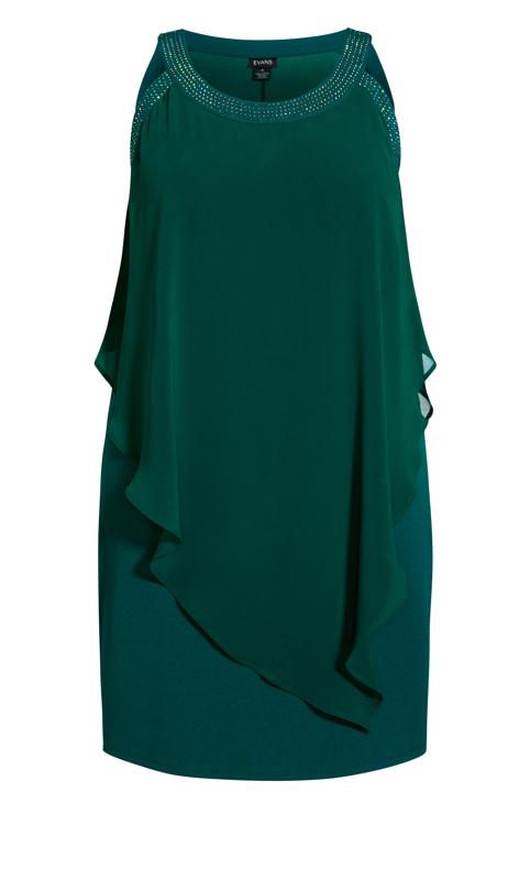 Alana Emerald Beaded Dress 5