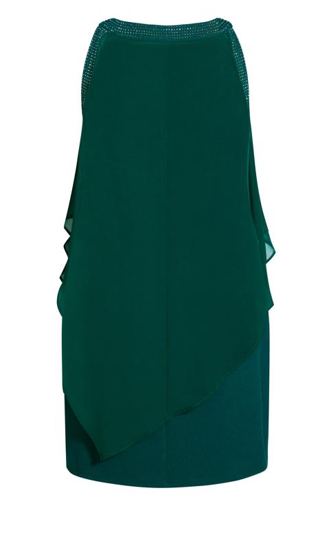 Alana Emerald Beaded Dress 6