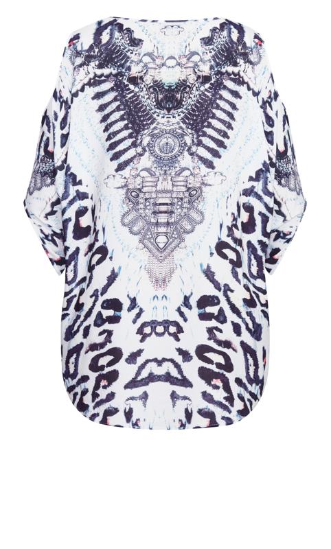 Carlo Ivory Cold Shoulder Tunic 6
