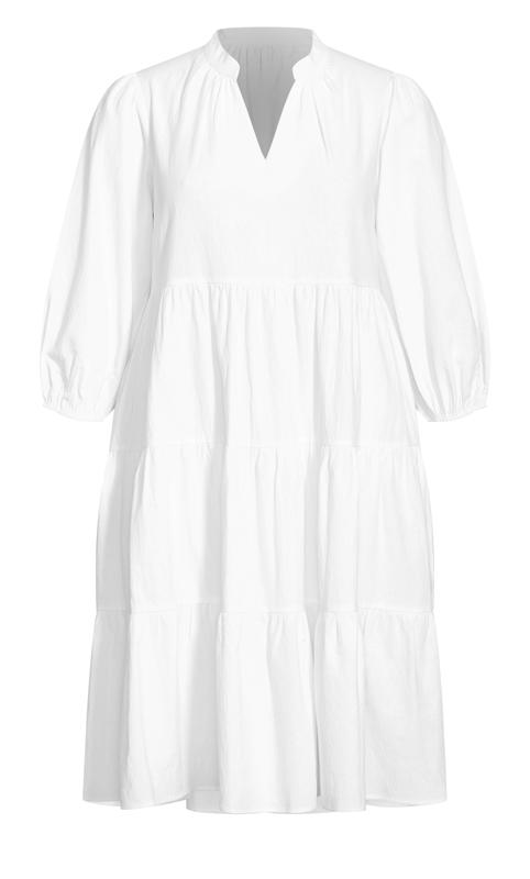 Rena White Midi Dress 3