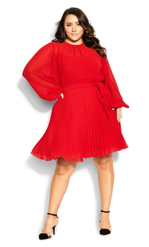 Blair Crimson Dress 1