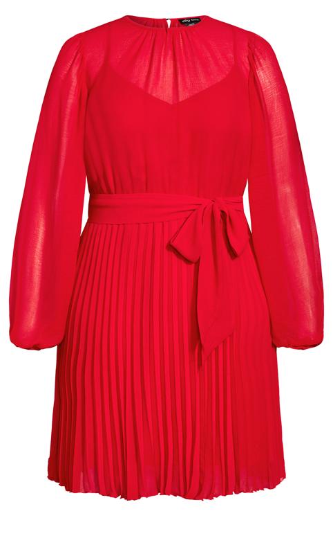 Blair Crimson Dress 4
