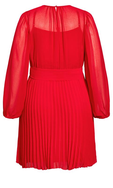 Blair Crimson Dress 5