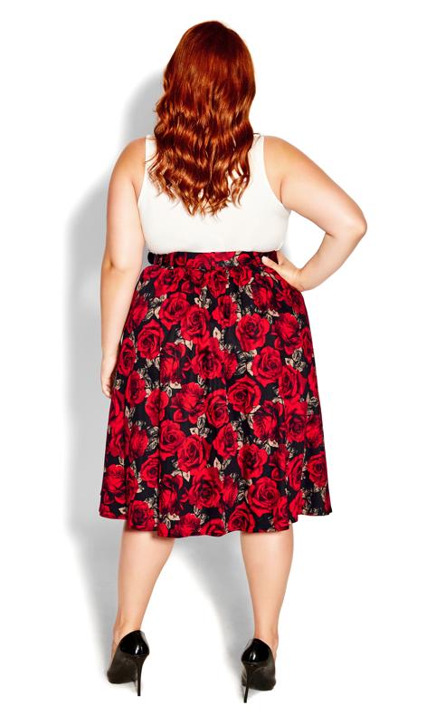 Eleanora Retro Rose Skirt 4
