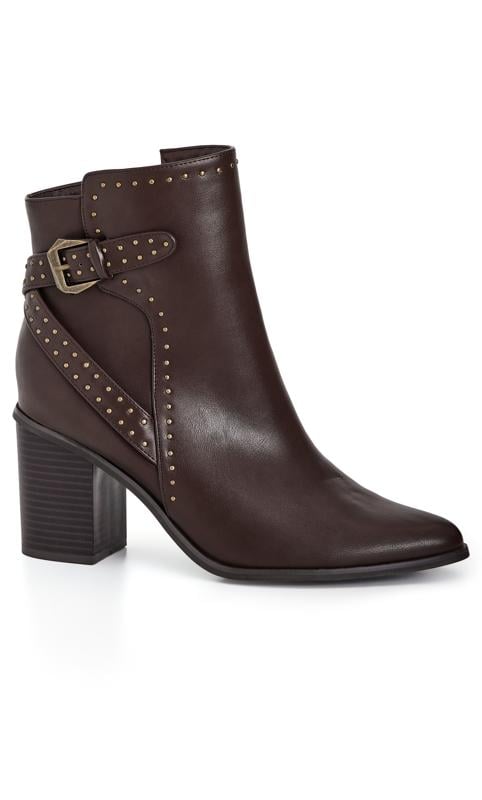 Orly Choc Brown Ankle Boot 1