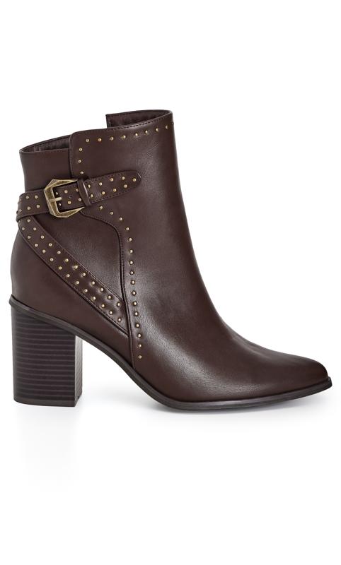 Orly Choc Brown Ankle Boot 2
