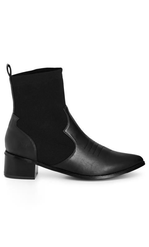 Kylie Black Ankle Boot 2