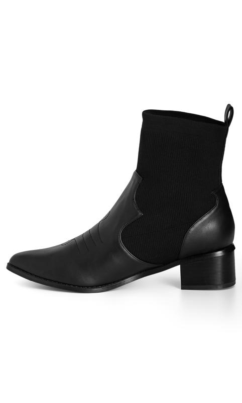 Kylie Black Ankle Boot 4
