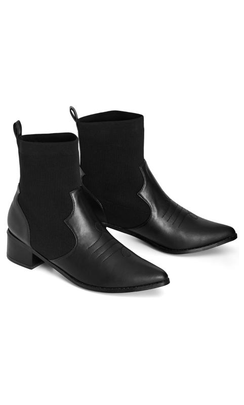 Kylie Black Ankle Boot 6