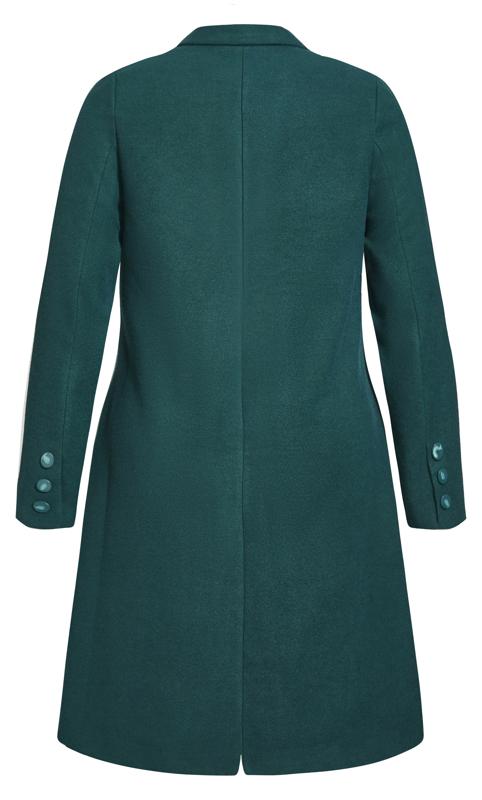 Effortless Chic Emerald Green Coat 6