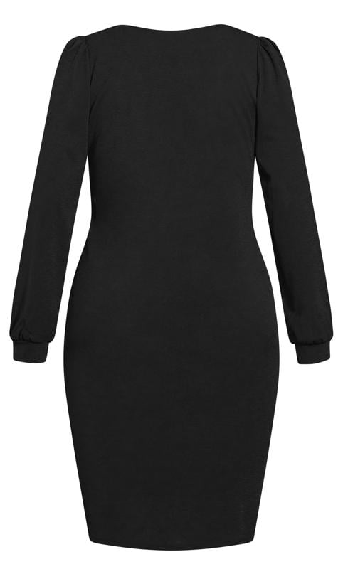 Quiero Black Midi Dress 6