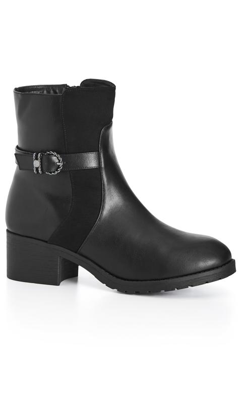 Thea Black Ankle Boot 1
