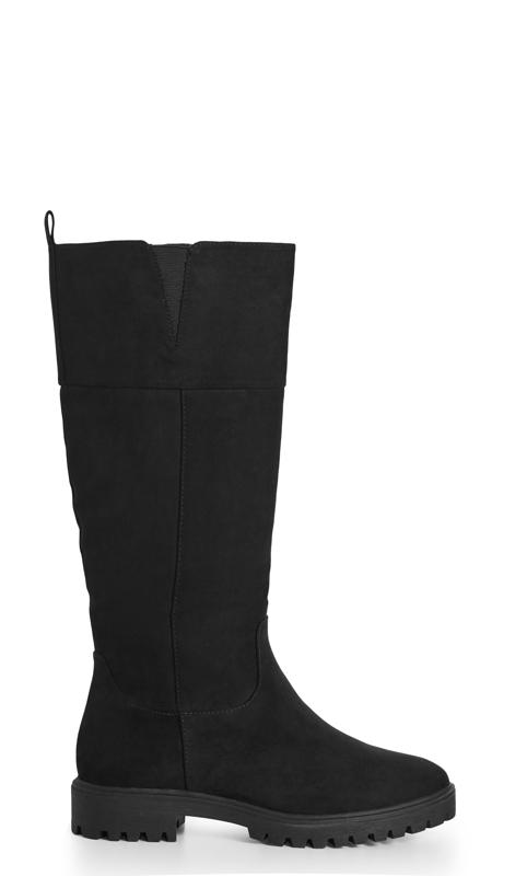 Zelda Black Tall Boot  2