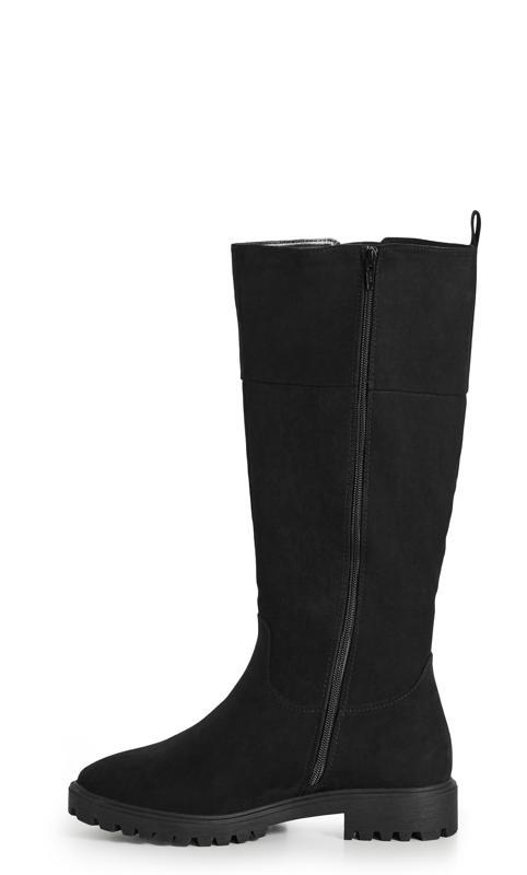 Zelda Black Tall Boot  4