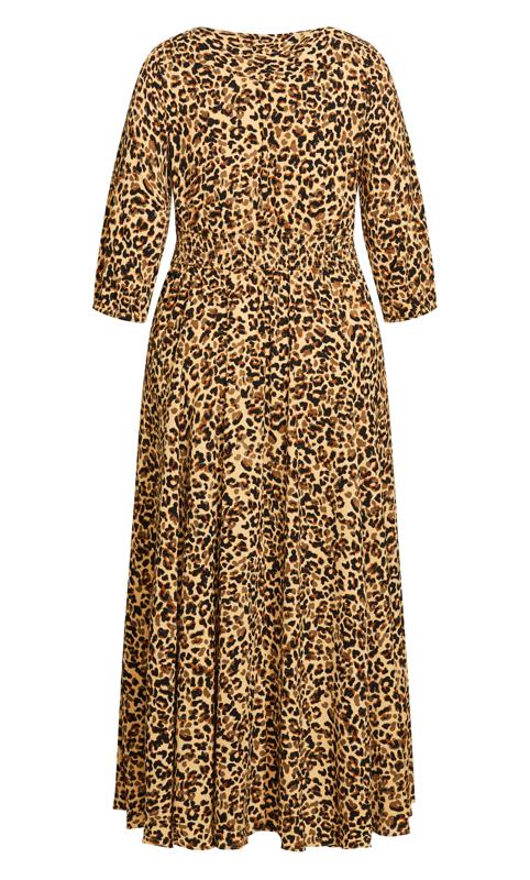 Sarah Leopard Maxi Dress 5