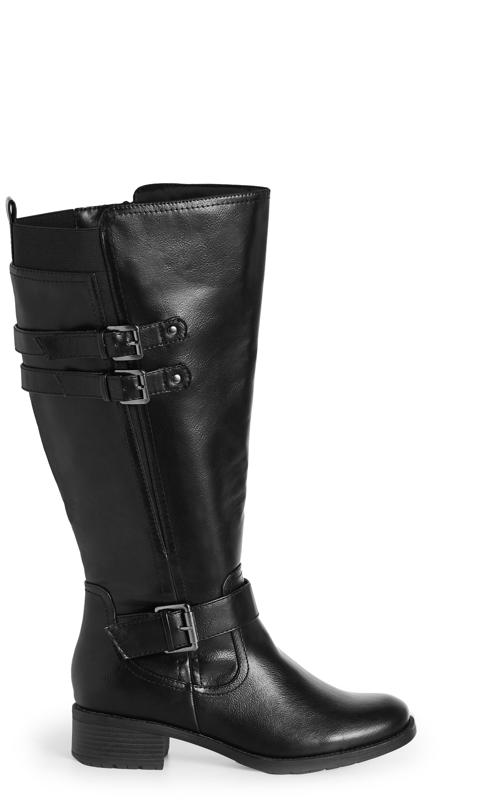 Mavis Black Tall Boot  2