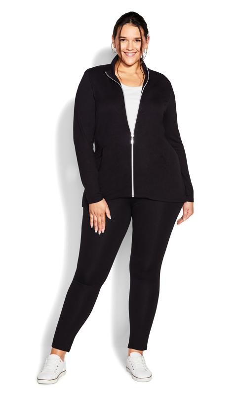 Zip Swing Black Jacket 4