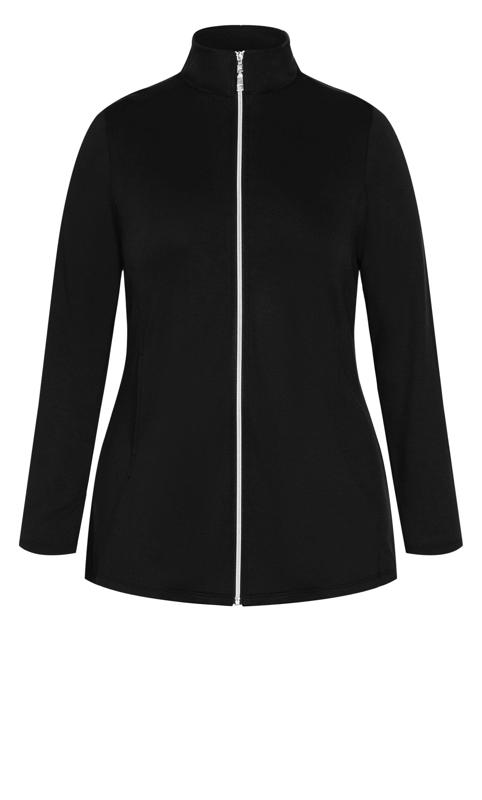 Zip Swing Black Jacket 10