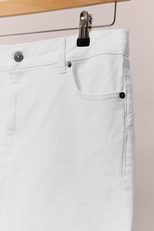 EVANS Plus Size White Shaper Contour Jeans | Evans 6