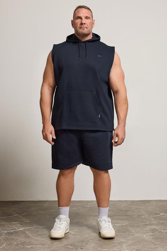 BadRhino Navy Blue Essential Jogger Shorts | BadRhino 1