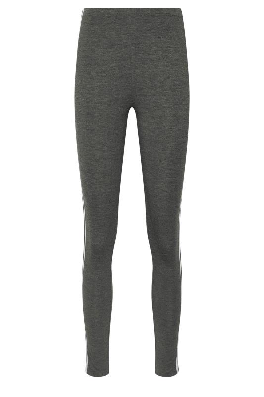 LTS Tall Charcoal Grey Stripe Leggings | Long Tall Sally 5