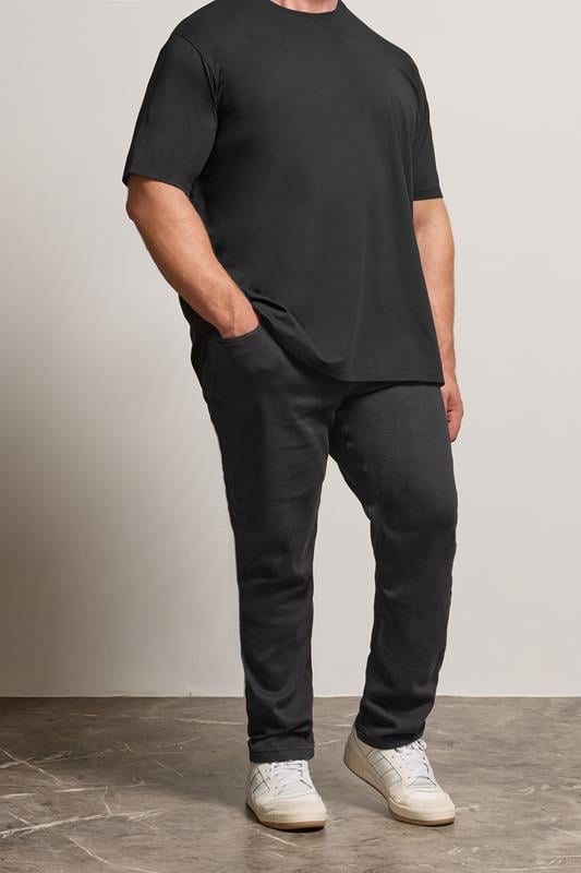BadRhino Big & Tall Black Ultra Stretch Jeans