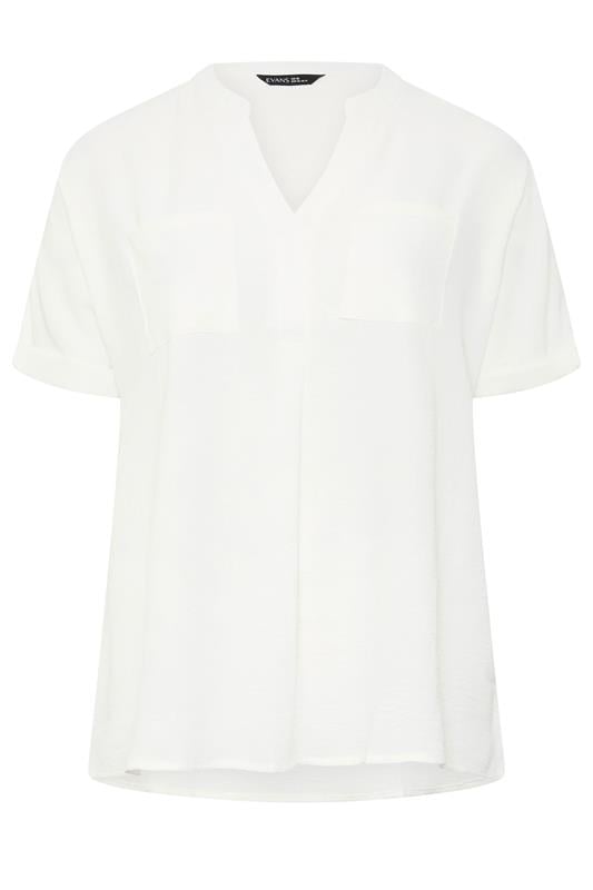EVANS Plus Size 2 Pack Black And White Utility Shirts | Evans 8